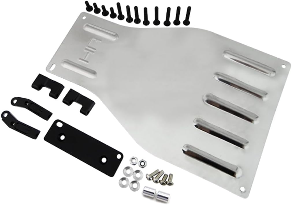 Hot Racing AMJ331X08 Stainless Skid Plate Bumper: - Axial SMT