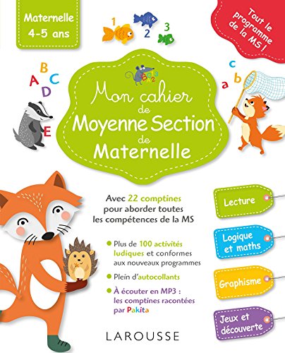 Télécharger Mon cahier de Moyenne Section de Maternelle Gratuit