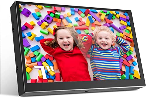 Eyoyo 7 Pouces Petit Mini Moniteur 1024x600 Vue Arrière de Voiture Ecran TFT LCD avec Entrée Vidéo HD/VGA/BNC/AV pour PC DVD DVR CCD Boîtier Métallique Grand Angle 140 Degrés (7 Pouces 1024X600) Cover