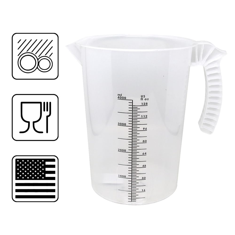 Valley Industries Multi-Purpose Measuring Pitcher - 1 Gallon (128oz.)