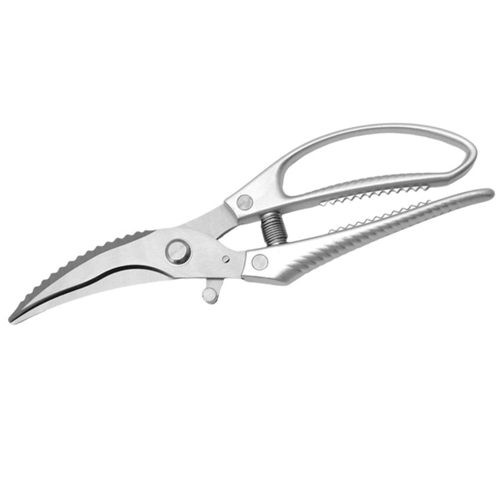 Stainless Steels Kitchen Scissors Multifunctional Chicken Bone Shears Cutting Tool for Poultry Fish Seafood Processing Multifunctional Poultry Shears for Cooking