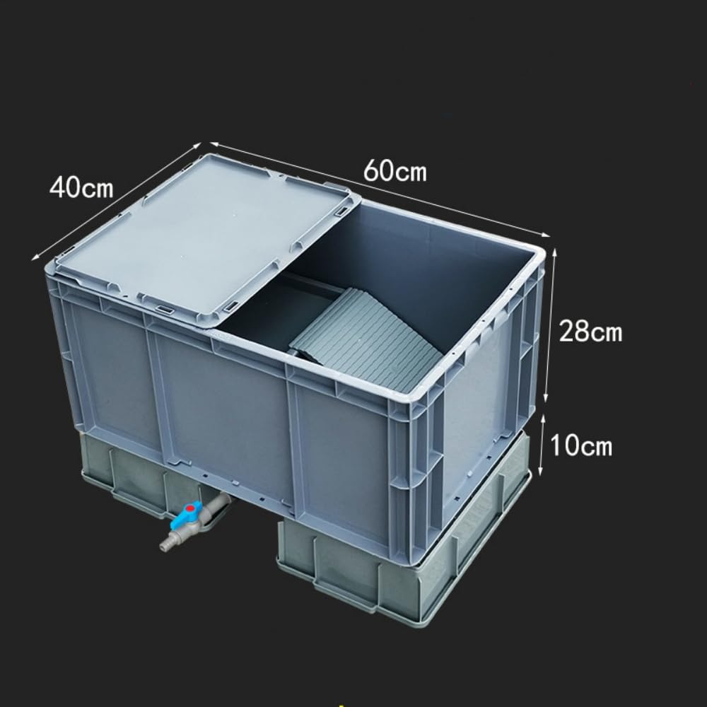 Amazon | 亀飼育用水槽 大型プラスチック水槽 大型カメ飼育ケース カメ