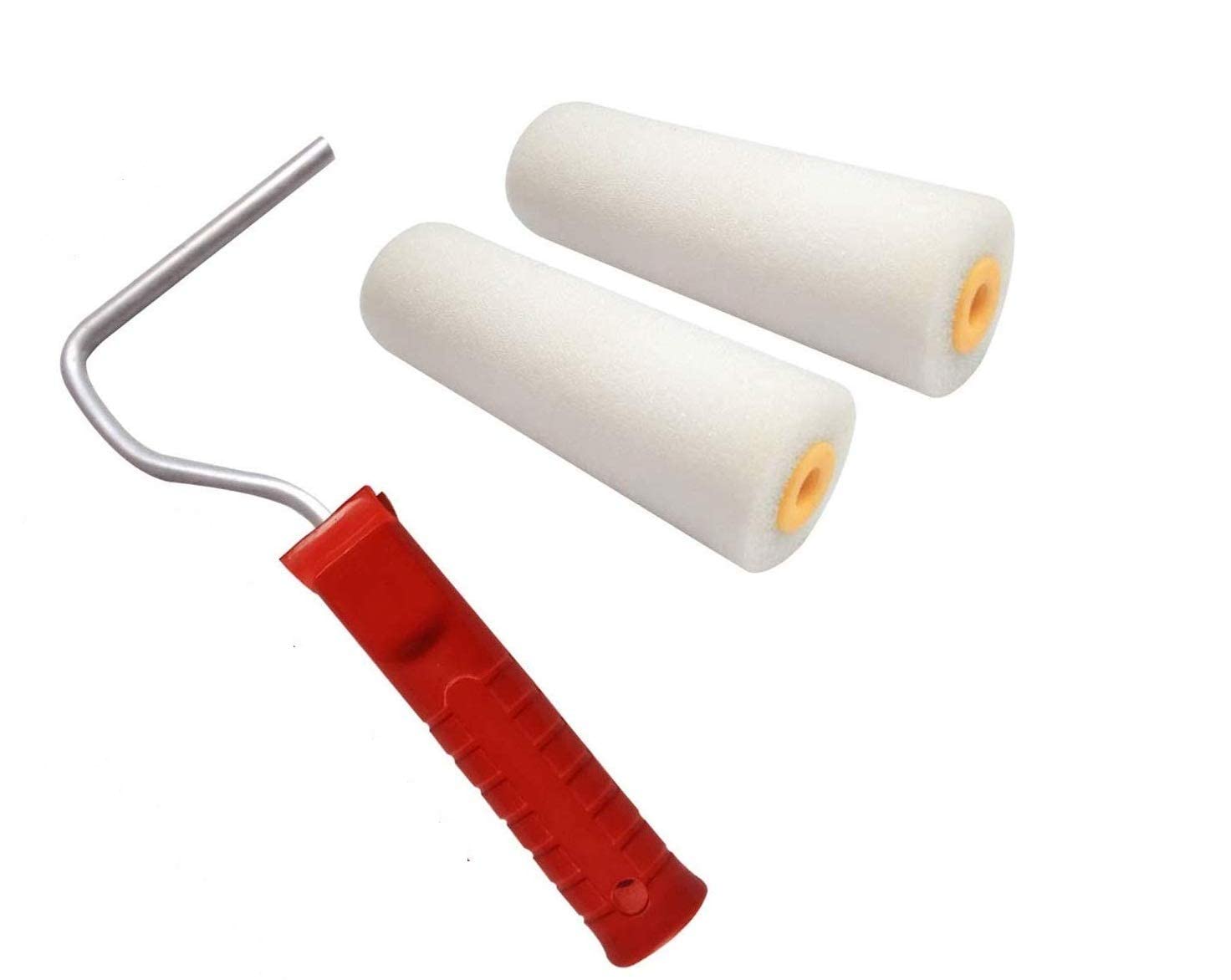 The Paint Hub Polyester 18 Density Unit Foam Roller with Plastic Handle for Wall Decoration (4 Inch) - Set of 2 (B07YXC1H27) Amazon Price History, Amazon Price Tracker