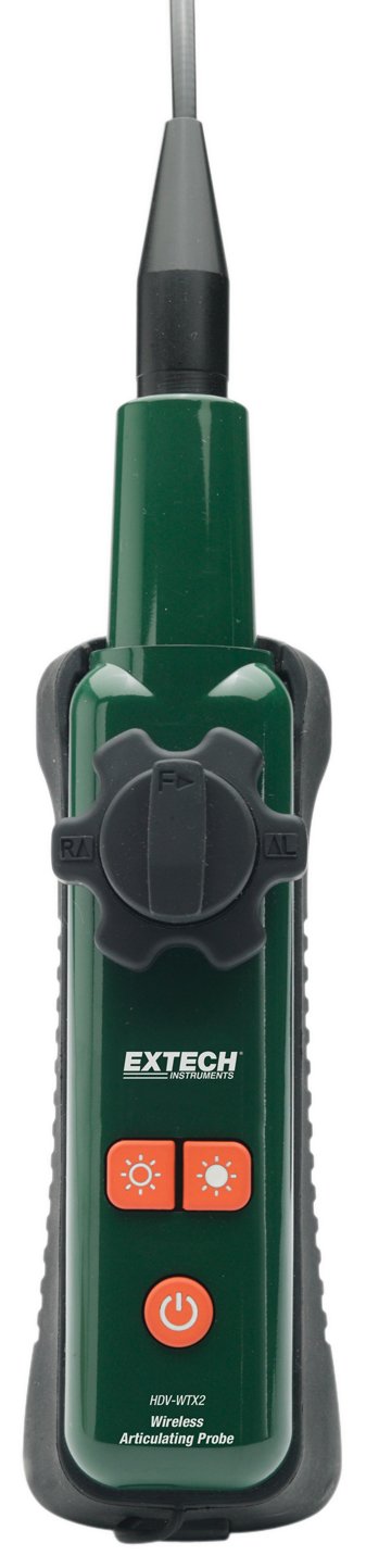 Extech HDV-WTX2 Wireless Articulating VideoScope 6mm Camera Head with 2-Meter Flexible Cable Extech HDV-WTX2 Wireless Articulating VideoScope 6mm Camera Head with 2-Meter Flexible Cable