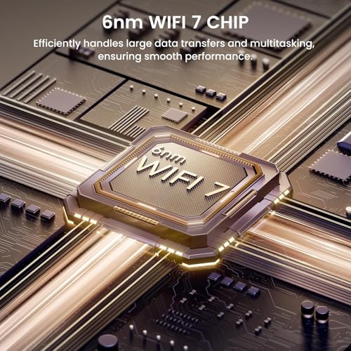 Image of Tenda BE5100 WiFi 7 Mesh WiFi System - Dual-Band Whole-Home Coverage (4,600 Sq. Ft.), 1x2.5G + 2x1G Gigabit Ports, MLO & Ethernet Backhaul for Seamless Roaming, EasyMesh & VPN Ready- ME6 Pro (2-Pack)