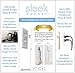 Sleek Socket Ultra-Thin Electrical Outlet Cover with 3 Outlet Power Strip and Cord Management Kit, 3-Foot, Standard Size
