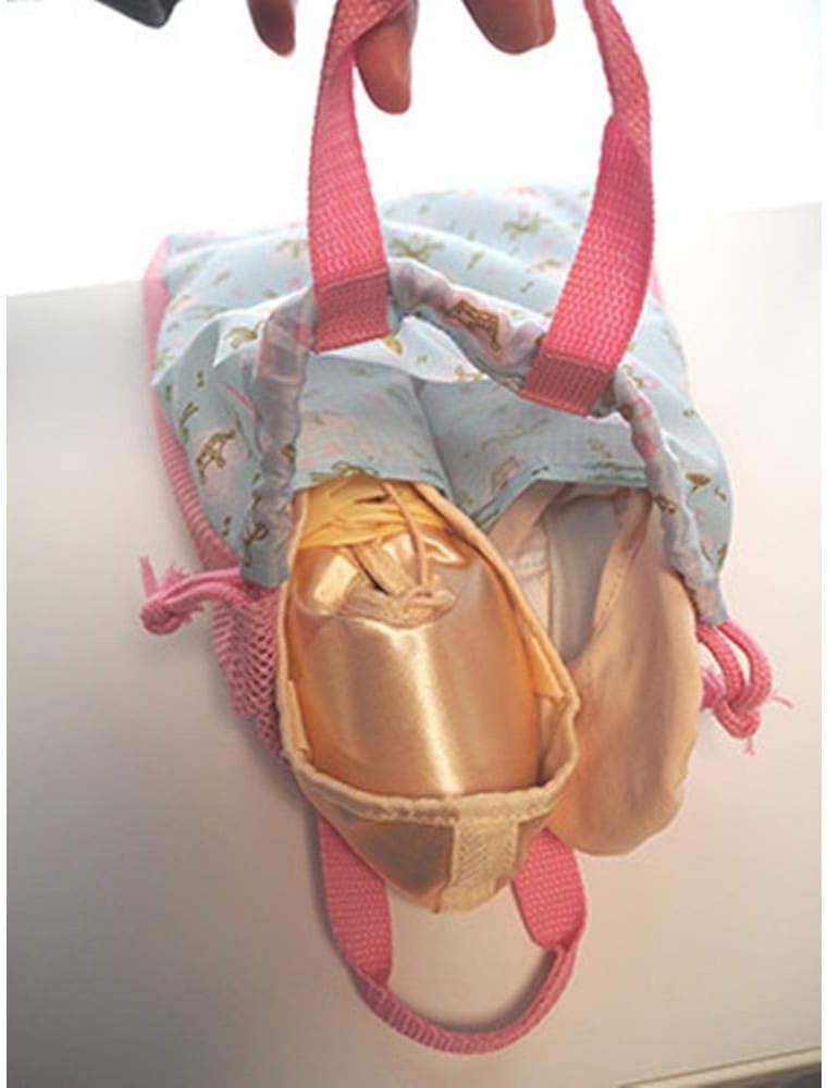 Nick Accelerators Drawstring tousyu-zuke-su Air Freshener Pink w26xh34 cm fairytoe Ballet Lessons to Ballet Supplies 02865 – 01