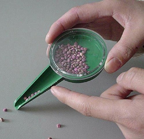 AKOAK 4 Pack Mini Garden Hand Tool Plant Sets - Garden Plant Flower Seed Dispenser,Seed Sower,Garden Seedlings Dibber and Widger for Garden Greenhouse