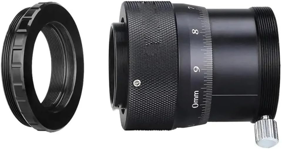 Astrophotography Accessories SV161 1.25" Double Helical Focuser for Telescope Guide Scope(SV161 Male M42x0.75)