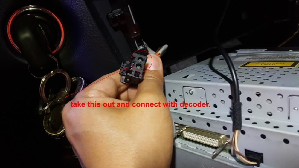 Dekoder większości światłowodów do oryginalnych systemów Bose i Harman Kardon | Kompatybilny z Mercedes ML GL R CLS SLK, Porsche 911 Boxster Cayman, BMW E9X E7X F0X, Audi 2G 3G HOST