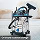 Vacmaster VQ1530SFDC 3in1 Nass- und Trockensauger Bodenstaubsauger, Starke Saugleistung, Wasserablassöffnung, Edelstahl 1500W 30L