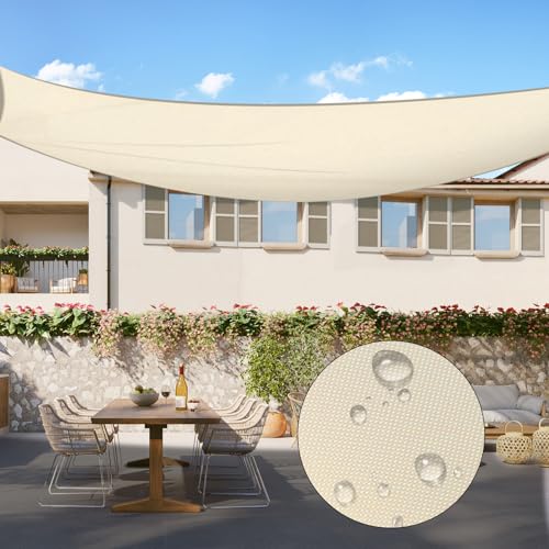 Ladyrosian FSZYP8X10 Waterproof 8'X10' Sun Shade Sail cover