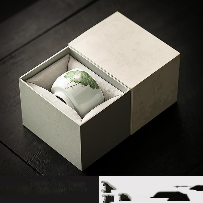 Chinese hand-painted master cup tea cup hand-painted tea cup with gift box-picture7