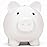 Piggy Bank for Sbrvaniy Piggy Coin Banks for Boys and Girls My First Unbreakable Plastic Money Bank S/M/L Size Decoration Savings Christmas, Easter, Birthday Gift