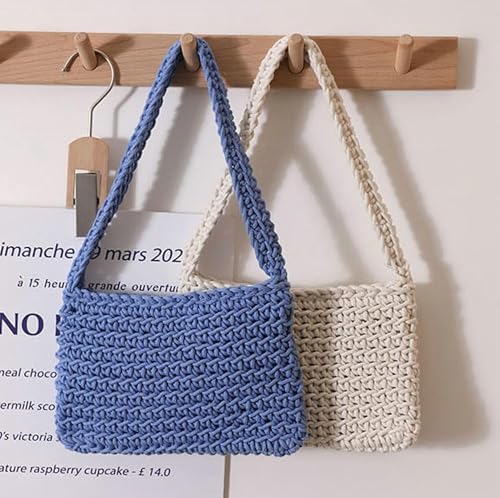 Bolso Tote de Playa para Mujer en Algodón Crochet miniatura 5