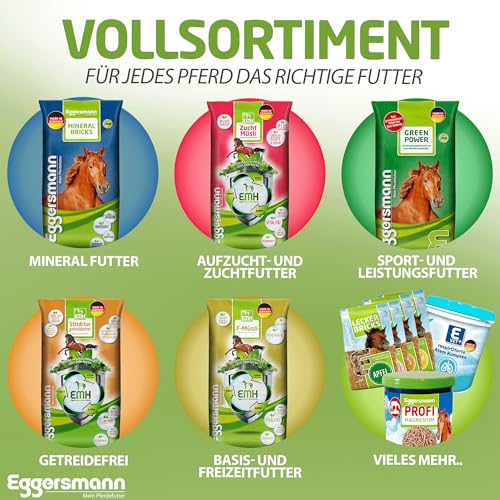 Eggersmann Mein Pferdefutter EMH Stall Hygiene 5 l - Flüssigkonzentrat für den Stall - Reiniger zur Verdrängung von Keimen, unangenehmen Gerüchen & Verschmutzungen - Deutsche Herstellung