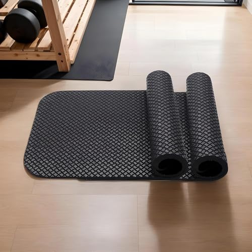 Estera para bicicleta de ejercicio y cinta de correr con amortiguación gruesa para suelo 3