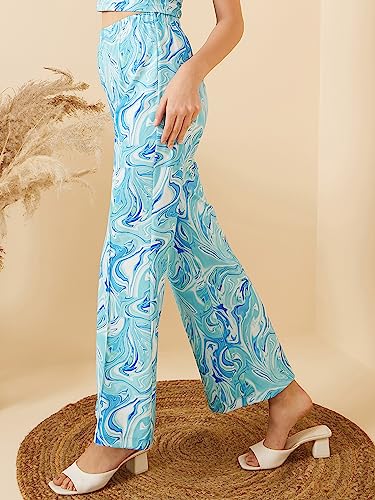 Image of Rare Women's Spandex Classic Regular Solid Casual Pants