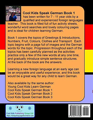 Cool Kids Speak German - Book 1: Enjoyable activity sheets, word searches & colouring pages in German for children of all ages (German Edition) - Image 2