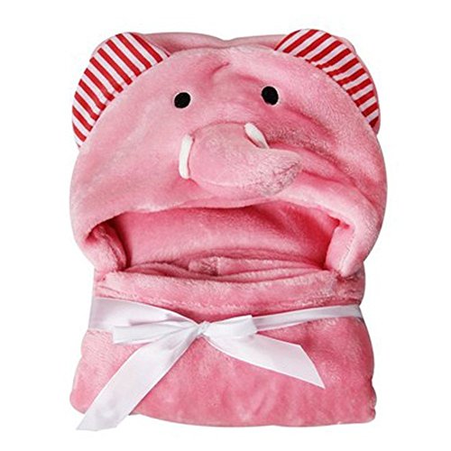 Toalla de Baño del Bebé Bata de Estar por Casa de Polar con Capucha Animales Albornoces para Niñas Niños Suave Baño Wrap Túnica Recién Nacidos y Bebés - BienBien