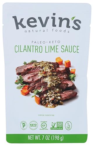 Kevin's Natural Foods, Salsa de cilantro y lima, 7 oz (198 g)