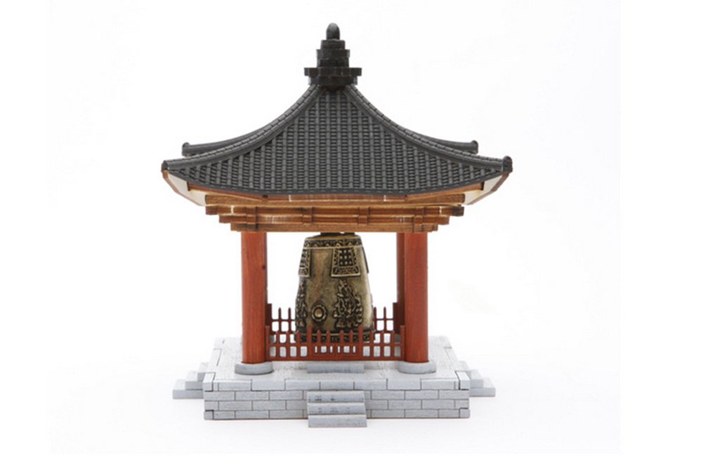 ダンケルク鐘楼　模型 Amazon | 木製模型キット 鐘閣 / YG615 | プラモデル 通販