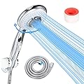 sisiten RV Shower Head with Hose and on off switch - High pressure shower head replacement for Bath room?RV?Motor home?Boat?Travel Trailer and Camper - with Stainless Steel 60'' Hose and bracket