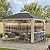 Sunjoy 11 x 11 ft. Hardtop Gazebo Cedar Wood Framed Hot Tub Gazebo with Steel and Polycarbonate Hardtop and bar Shelf, Matte Black by SummerCove