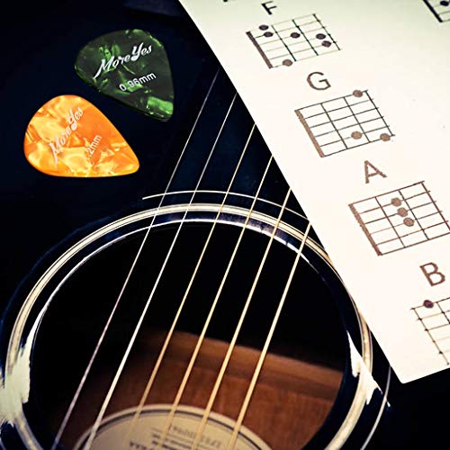 Moreyes Lot de 28 médiators pour guitare acoustique, basse ou électrique 0,46 0,71 0,85 0,96 1,2 mm - Les Beatles, Paul McCartney, John Lennon, RIngo Starr, George Harrison Moreyes Lot de 28 médiators pour guitare acoustique, basse ou électrique 0,46 0,71 0,85 0,96 1,2 mm – Image 8
