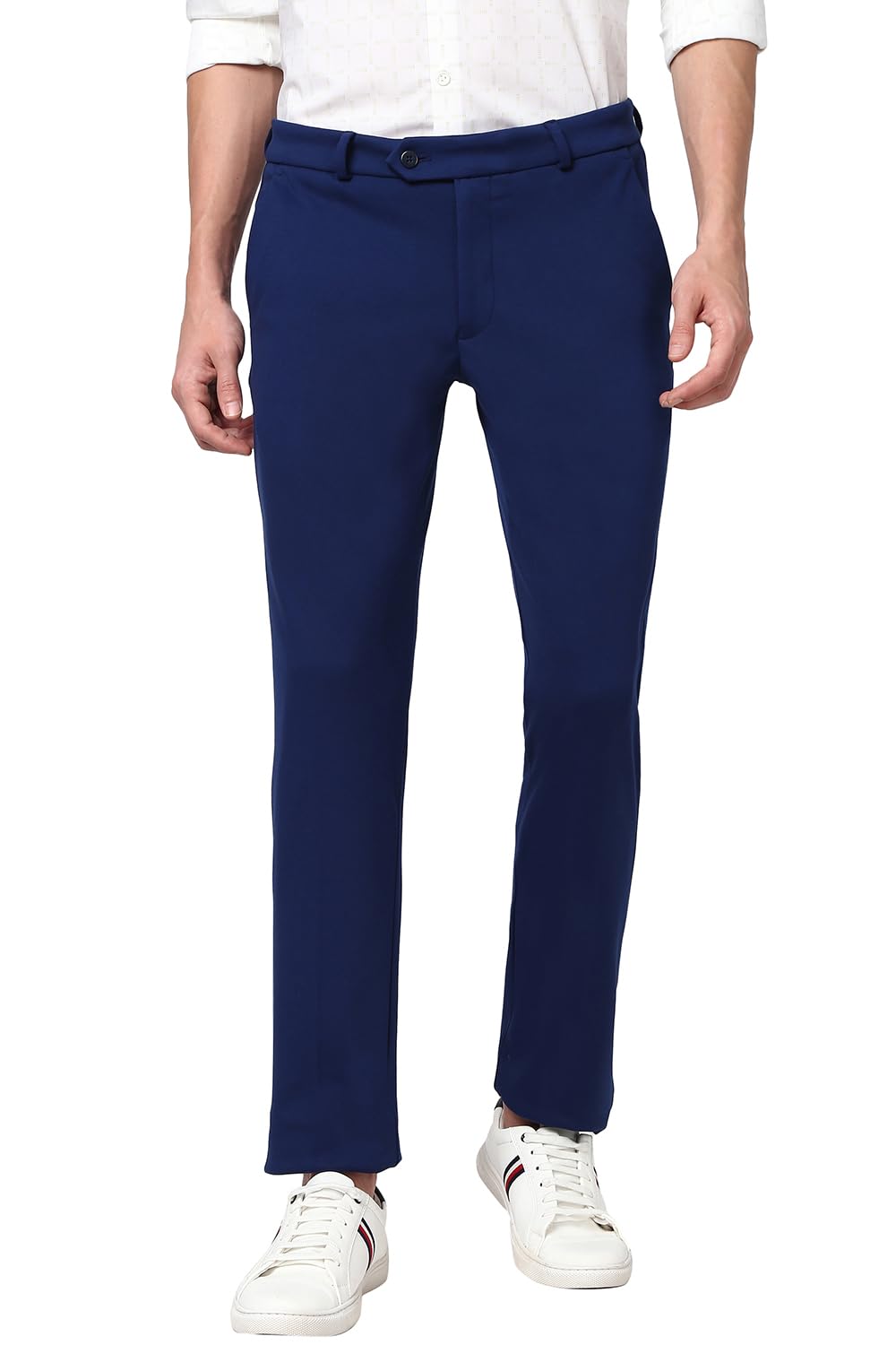 peter england Men's Slim Fit Mid Rise Pants-picture-15
