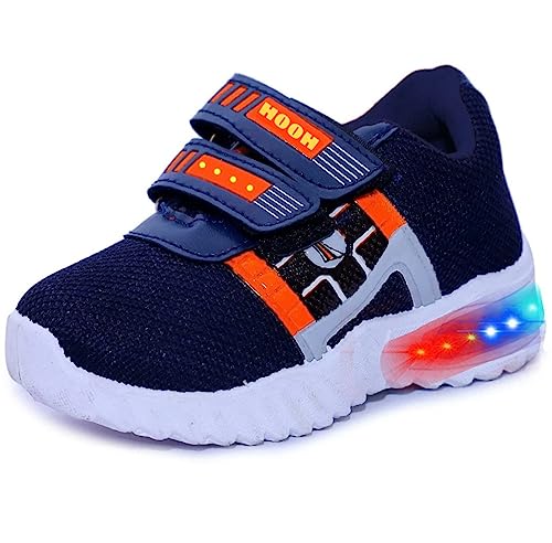 Image of HOOH-Now comfort in Fashion Kid Hooh Canvas Led Boat Shoe