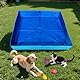 Hundepool Katzenpool Mit 6 Fischen Spielzeug, 50x50x10cm Hundebadewanne Faltbare Mini Hunde Pool Aus PVC, Planschbecken Hund, Schwimmbecken Für Kleine Hunde Katzen Haustiere (Blau)