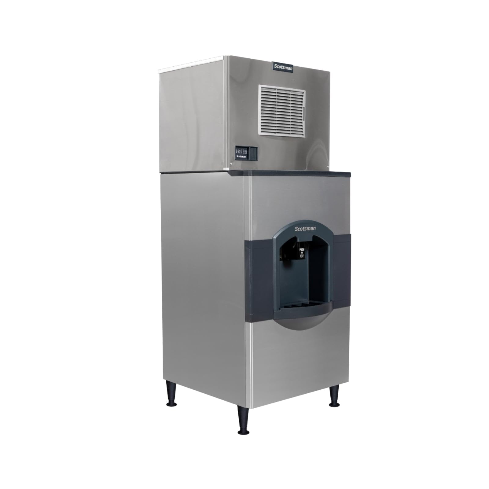 Scotsman Prodigy Elite Small Cube 30" Ice Maker - 476 lb/Day, 180 lb Hotel Bin on Fridge.com