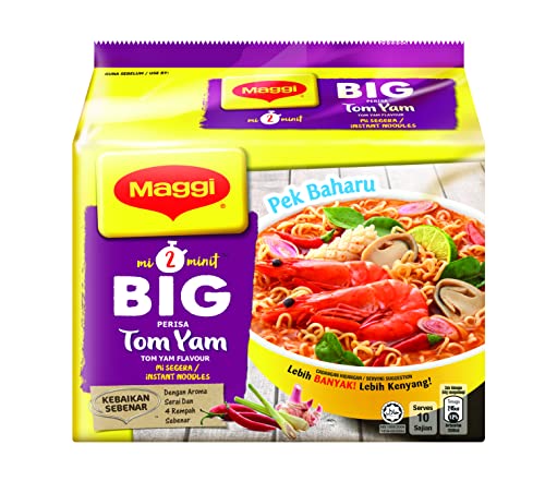 MAGGI 2 Minit BIG -TOM YAM [Tom Yam Flavor] Noodles 535g Pack (Imported), The Product of Malaysia (B0B2K3SF8Y) Amazon Price History, Amazon Price Tracker