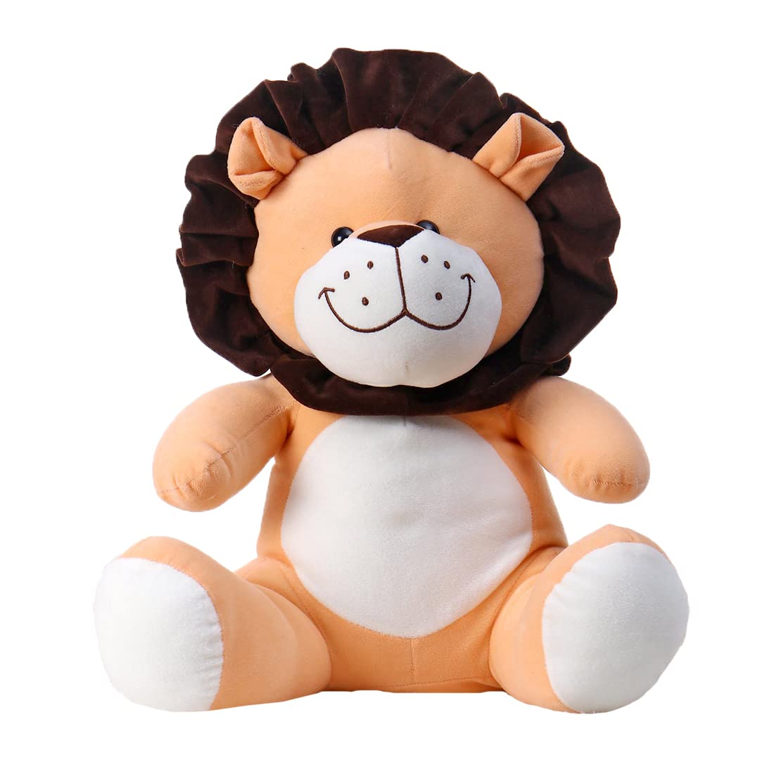 PlayToons Stuffed Animals Soft Toys (60 cm, Lion Soft Toy - Peach) (B09YLRM2LG) Amazon Price History, Amazon Price Tracker