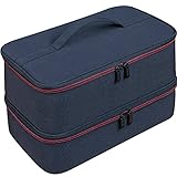 ButterFox Large Nail Polish Organizer Storage Case, Fits Nail Dryer and 40-50 Nail Polish Bottles...