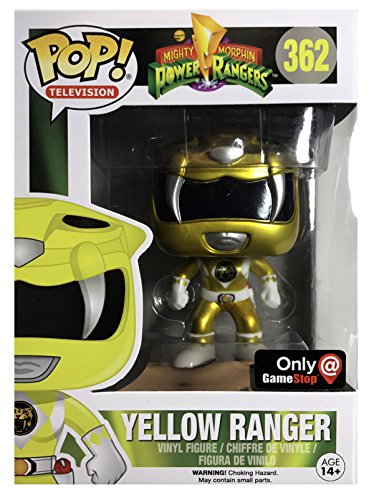 Funko Pop! Television Mighty Morphin Power Rangers Yellow Ranger #362 (Metallic Exclusive) - //coolthings.us