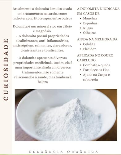 Dolomita Mascara De Porcelana Natural Facial Corporal 100% Pura (500gr) - But First