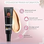 Eyeshadow Primer, 24- Hour Long Lasting, Smudge Proof, Waterproof, Eye Base Make Up, Suitable For All Skin Tones / 1 Count, 15 g / - Image 2