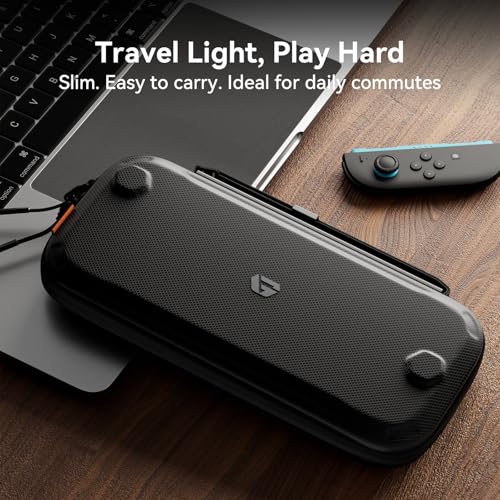 Image of GeekShare Moon Landing Switch 2 Case & Hard Shell Travel Case Bundle