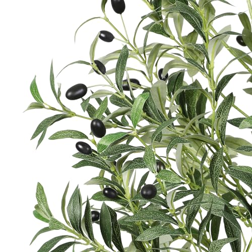 Alupssuc AL-6FT ARTIFICIAL OLIVE TREE Artificial Olive Tree 6Ft Tall Faux Silk Plant(72 Inch In), Indoor Fake Olive Tree thumb #7