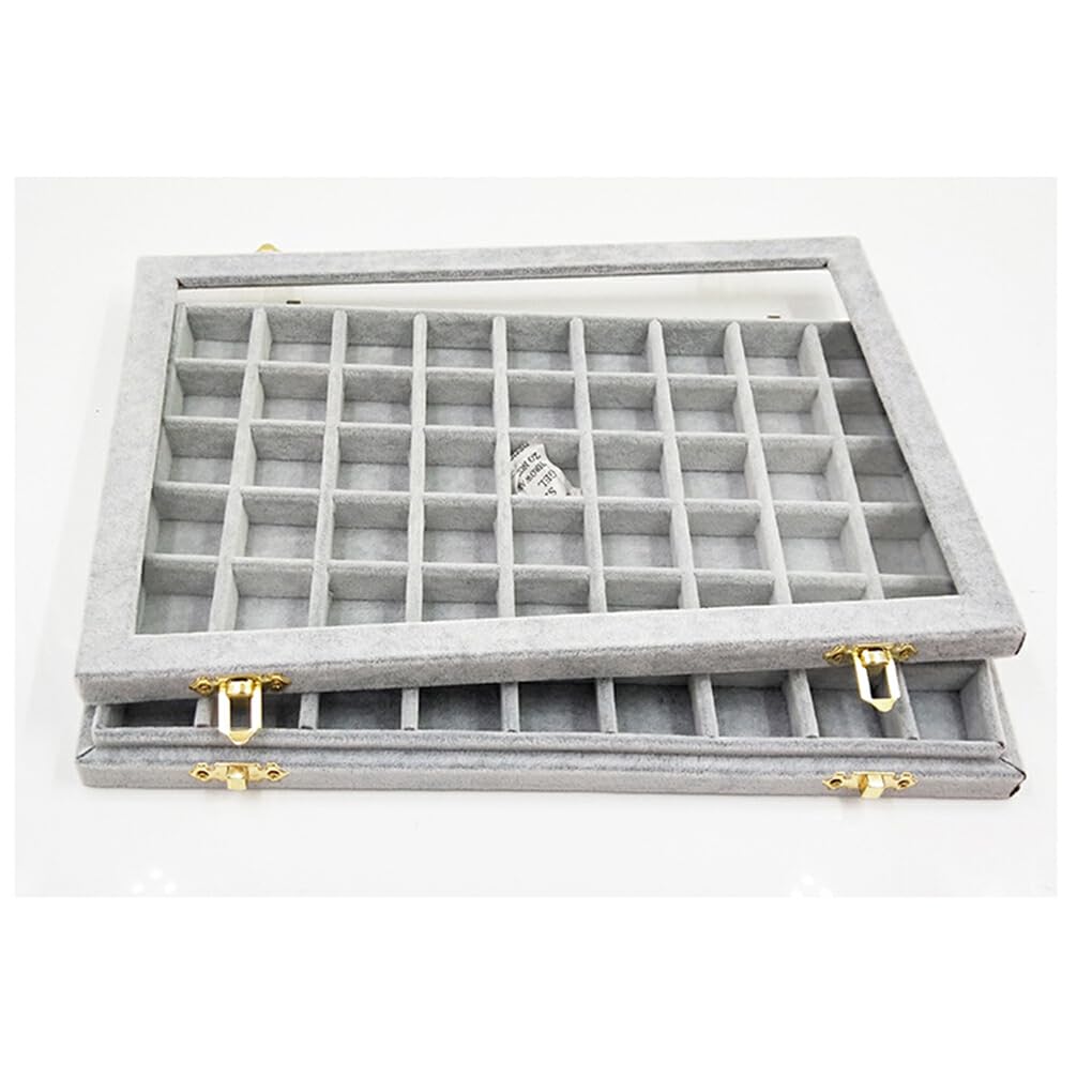 アクセサリーボックス Amazon｜ジュエス 収納 アクセサリーケース 54区画 大容量 箱 指輪