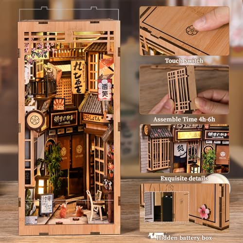 ANTREATU Sakura Cat Alley Book Nook Kit thumbnail 3