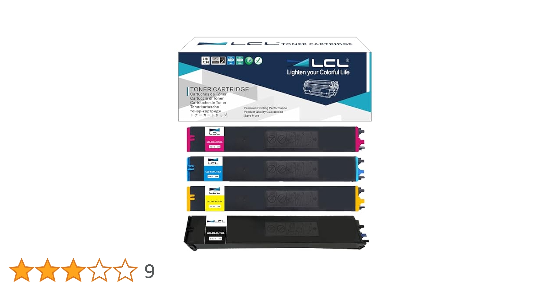 Amazon.co.jp: LCL Sharp用 MX-61JT 大容量 MX-61JT-BA MX-61JT