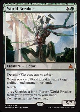 Magic The Gathering - World Breaker (126/184) - Oath of The Gatewatch Magic The Gathering - World Breaker (126/184) - Oath of The Gatewatch