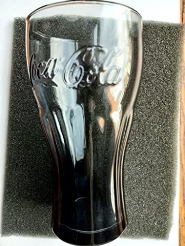 Vintage Smoke Colored Cola Glass, 16 oz.