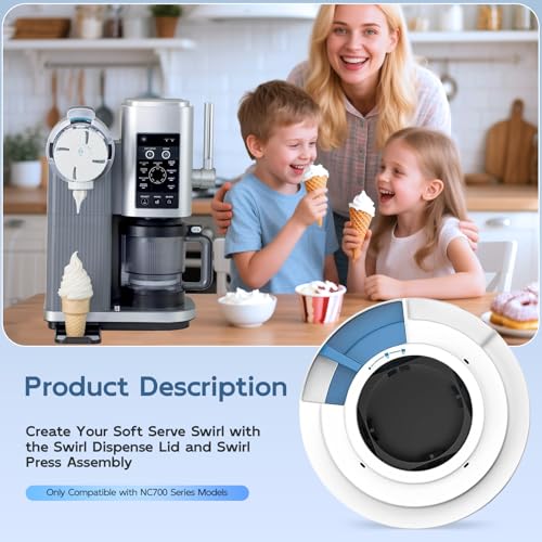 Repuesto tapa dispensadora para Ninja Swirl NC700/NC701 miniatura 7