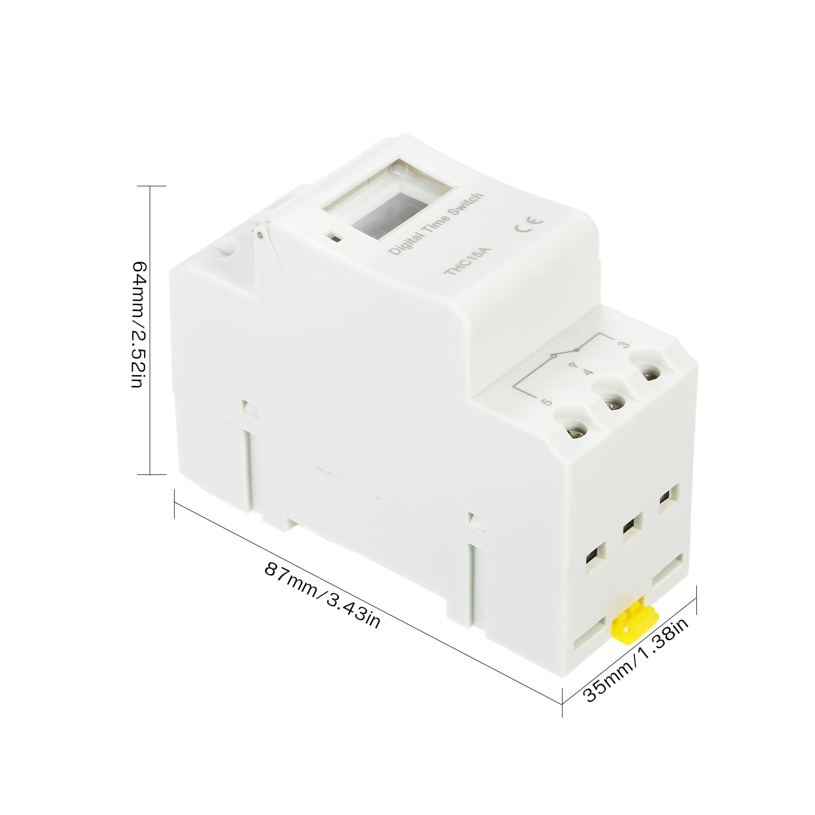 LCD Power Timer Switch Weasch Digital Timer Switch - 16A 220-240V ...