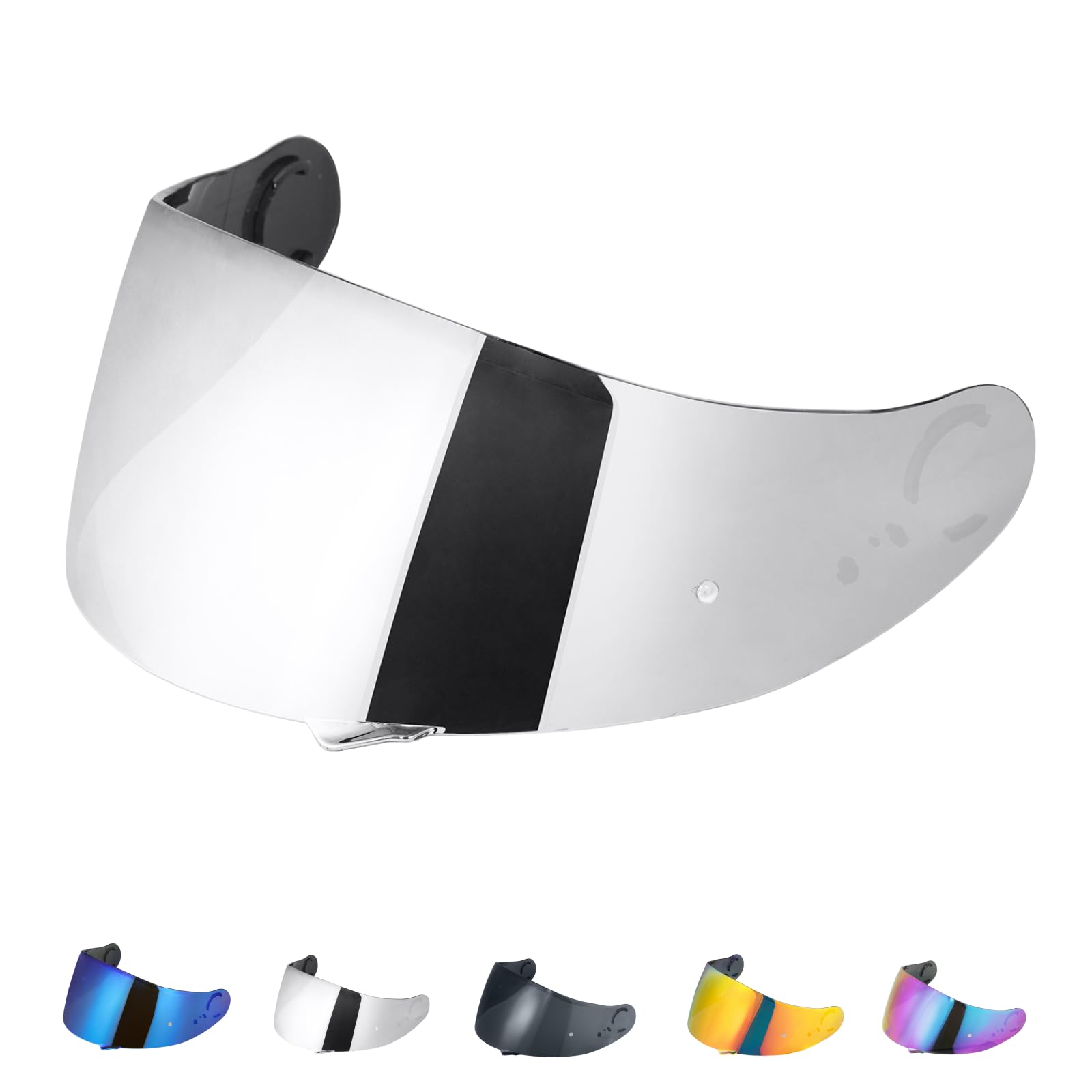 Motorradhelm Visier für GT Air Neotec CNS-1 TC-5 TC-9 GT Air 2 | Helmvisier Motorrad Windschutz Helm Objektiv Visier Vollgesichts,Helmvisiere Zubehör Ersatz