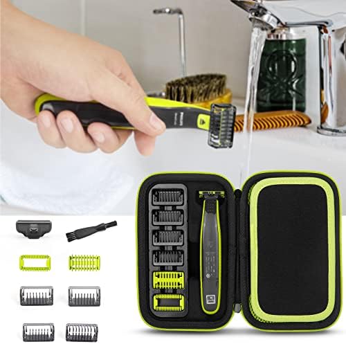 YINKE Guide Comb Attachments for Philips One Blade & OneBlade Pro QP2520 QP2530 QP2620 QP2630 QP6510 QP6520 Face Hair Clippers Beard Trimmer Replacemen Kit Guards (6pc)
